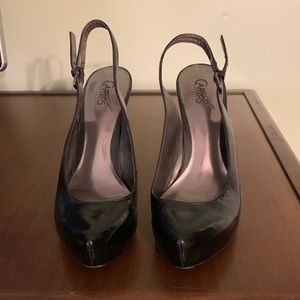 Black Carlos Santana Pumps